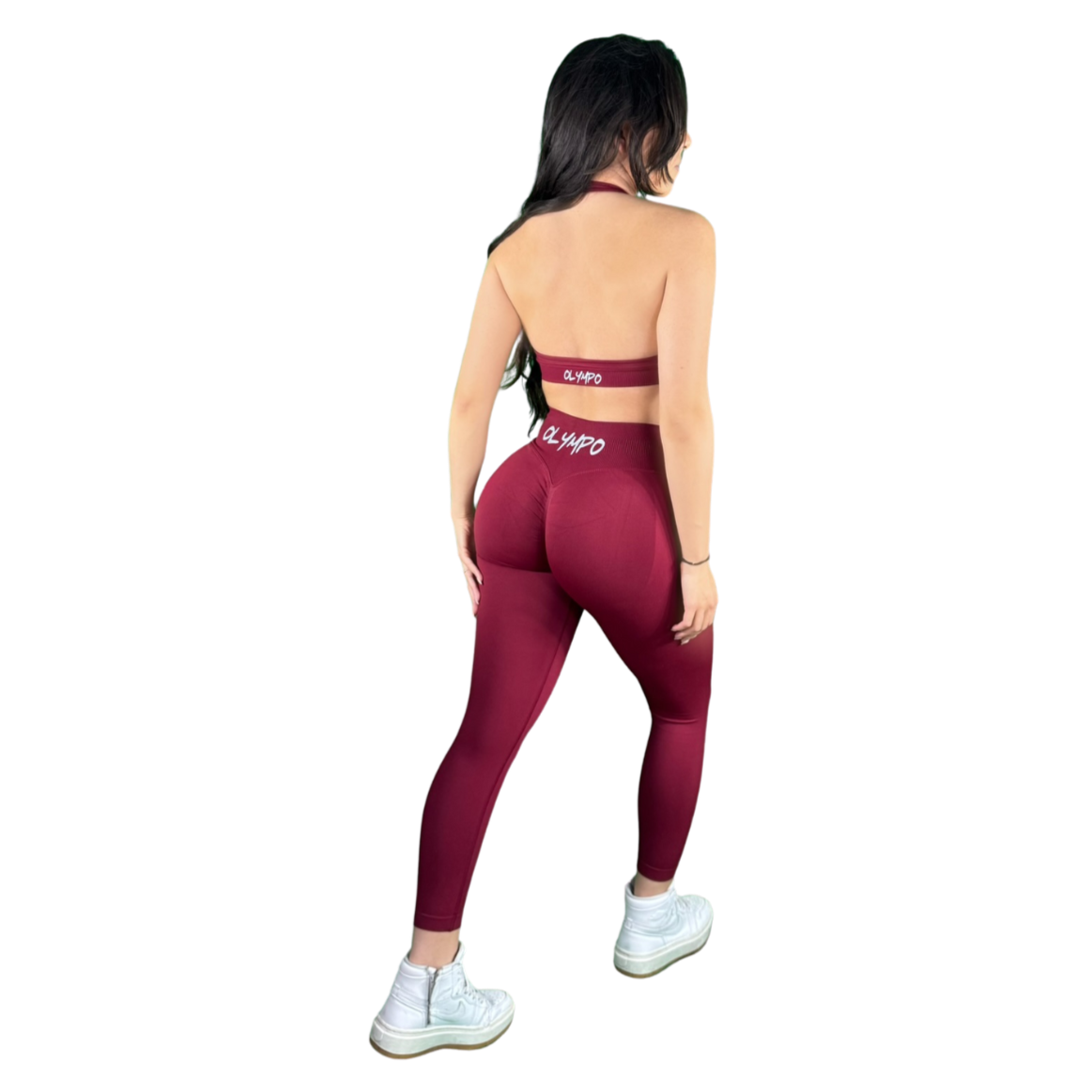 Athena Leggings Burgundy