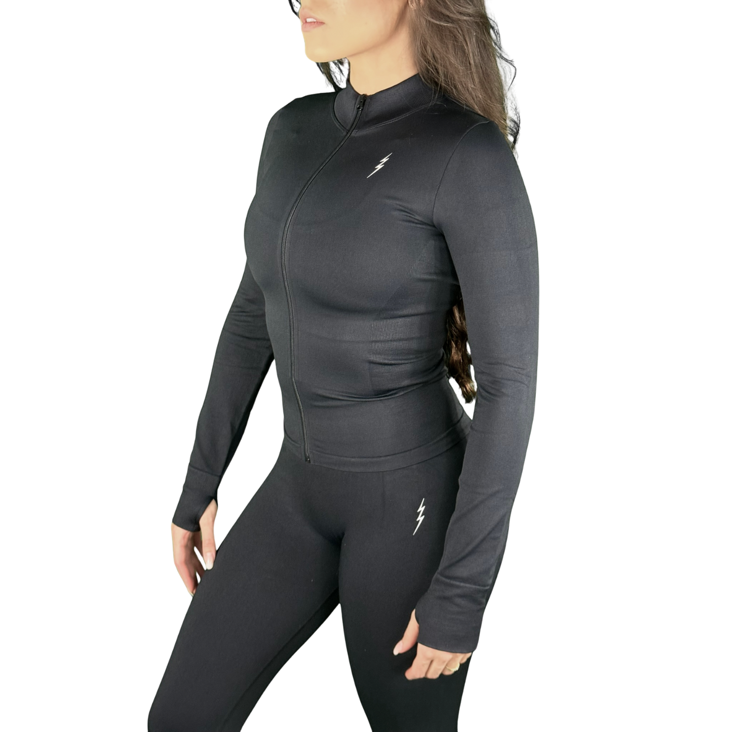 Athena Contour Sweater - Black